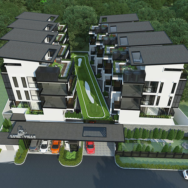  FDCV Project Residential Development - Luxe Ville housing development, Bukit Ledang