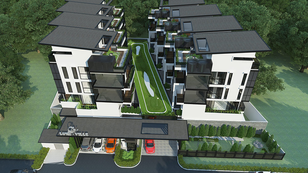 Luxe Ville housing development, Bukit Ledang